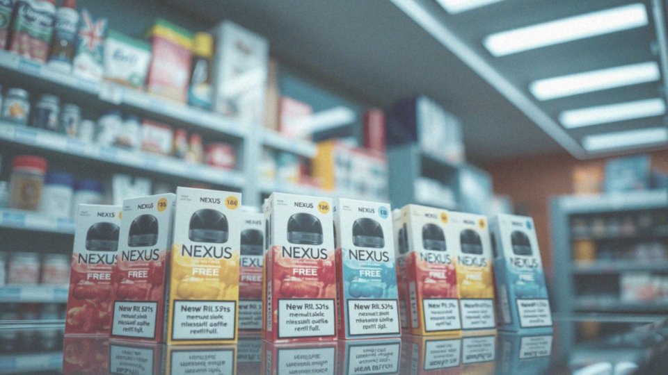 Jakie warianty smakowe dostępne dla wkładów NEXUS FREE?