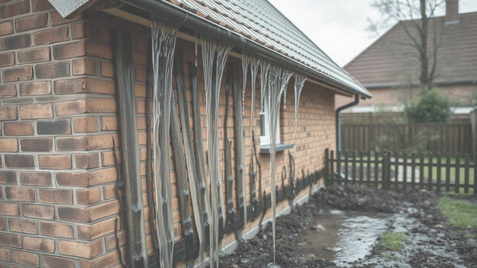 Jakie są konsekwencje niewłaściwego odwodnienia rynien?