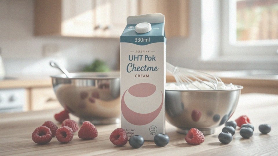 Jakie zastosowania ma śmietanka UHT 30% bez laktozy?