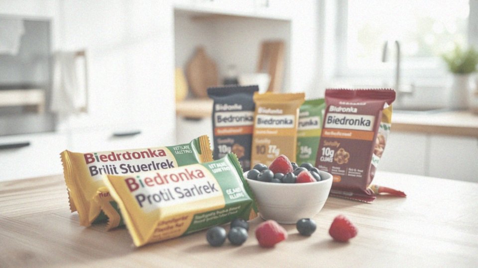 Czy batony proteinowe z Biedronki są odpowiednie dla osób na diecie odchudzającej?