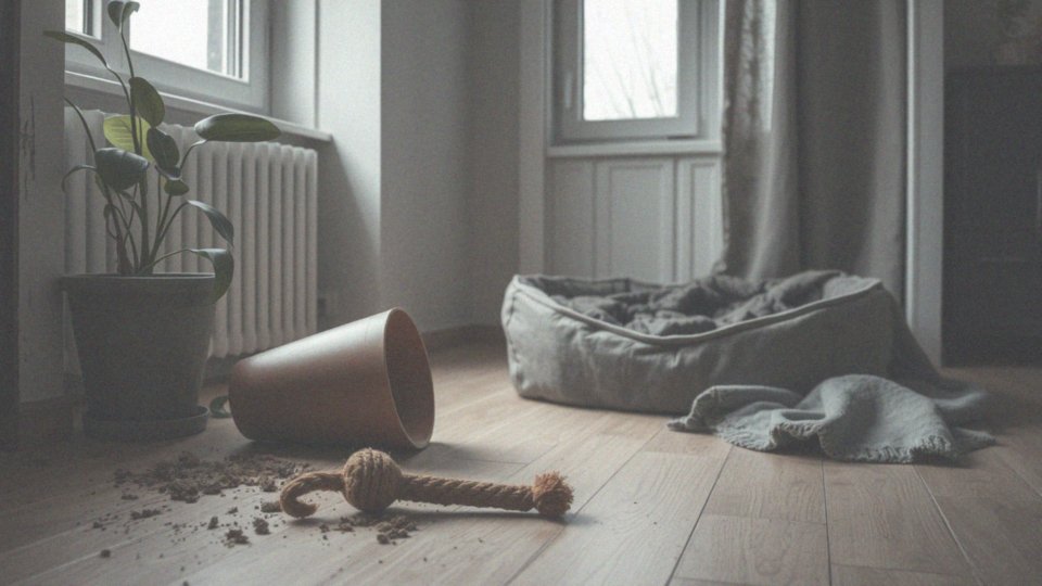 Jakie są objawy lęku separacyjnego u psa?