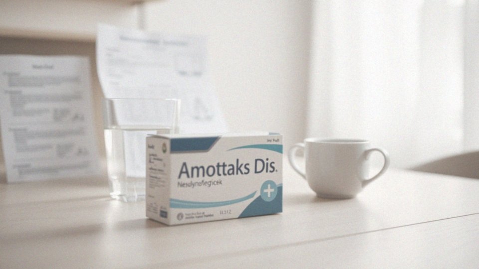 Jakie działania niepożądane mogą wystąpić przy stosowaniu Amotaks Dis?