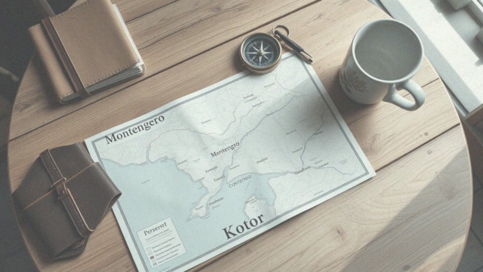 Jakie obiekty UNESCO można zobaczyć na mapie turystycznej Czarnogóry?