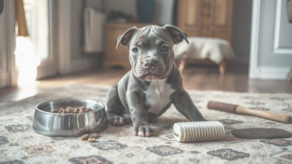 Jak pielęgnować szczeniaka pitbulla z amstaffem?