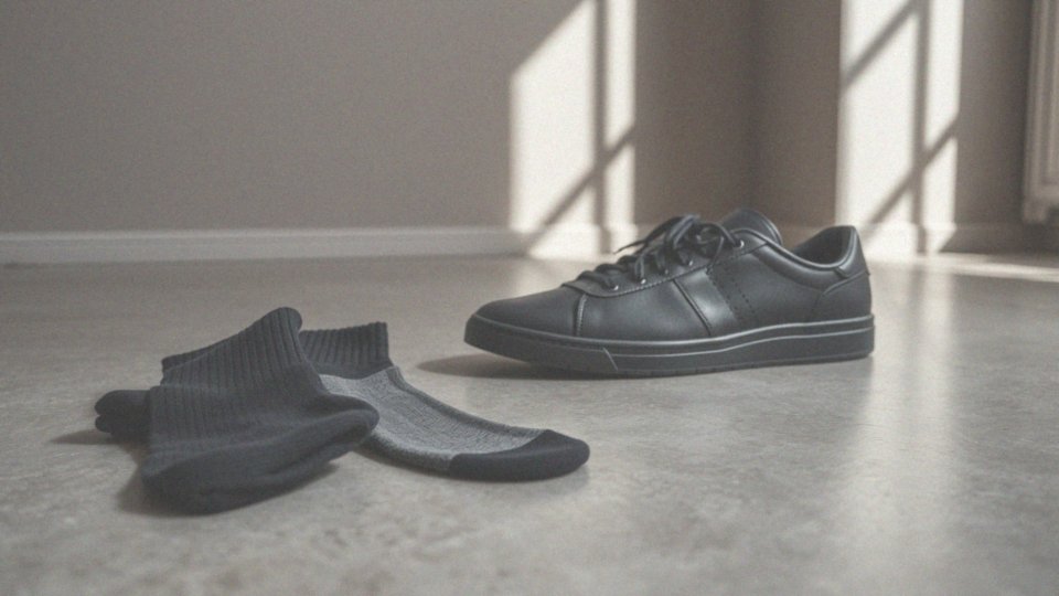 Jakie należy wybrać skarpetki do czarnych sneakersów?