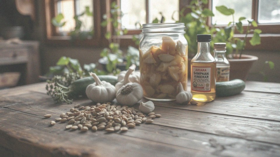 Jakie naturalne sposoby na pasożyty można zastosować?