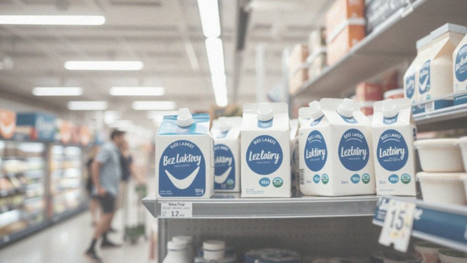 Jak rozpoznać produkty bez laktozy w sklepie?