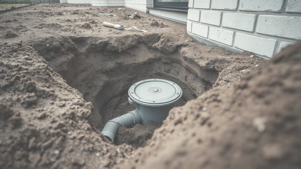 Jakie są zasady instalacji studzienek rewizyjnych w drenażu opaskowym?