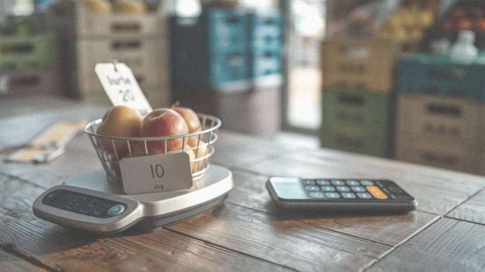 Jak obliczyć koszt za kilogram produktu?