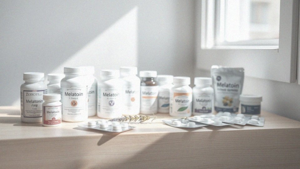 Jakie są najlepsze preparaty z melatoniną na rynku?