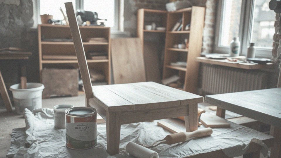 Jak prawidłowo pomalować meble krok po kroku?