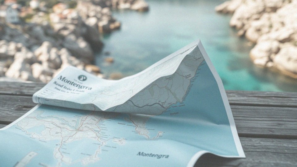 Czarnogóra mapa wybrzeża – przewodnik po atrakcjach turystycznych