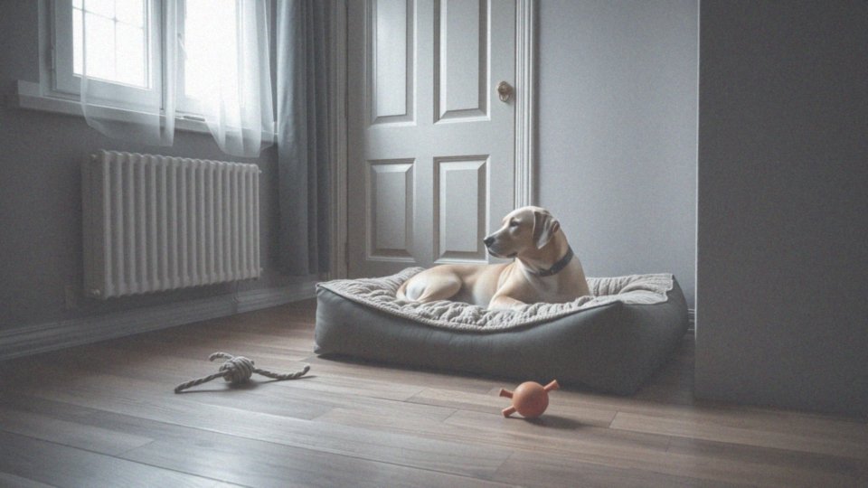 Lęk separacyjny pies – objawy, przyczyny i metody leczenia